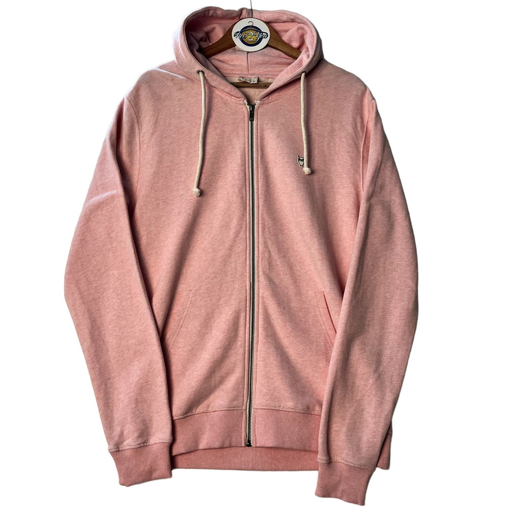 Knowledge Cotton Apparel Pink Owl Hoodie